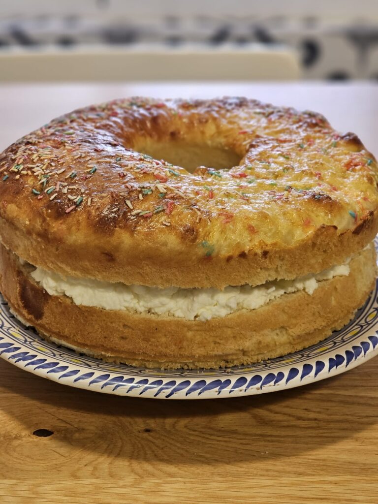 Zrobiłam tradycyjne hiszpańskie ciasto